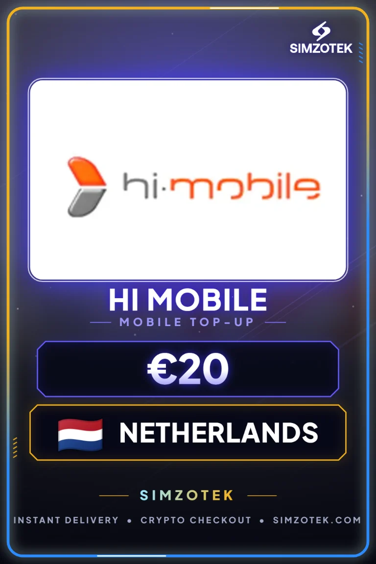 Hi Mobile Prepaid Credit (Netherlands)