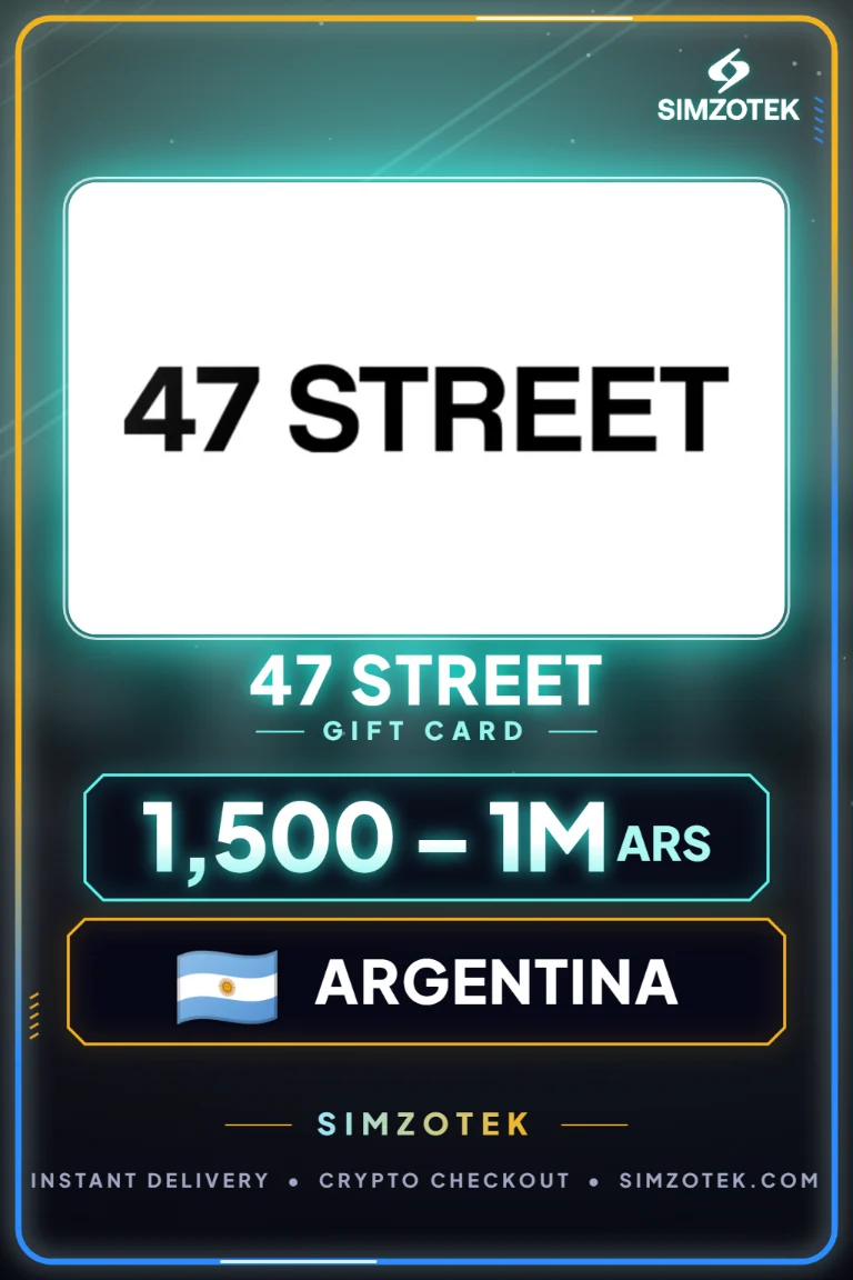 47 Street Gift Card (Argentina)