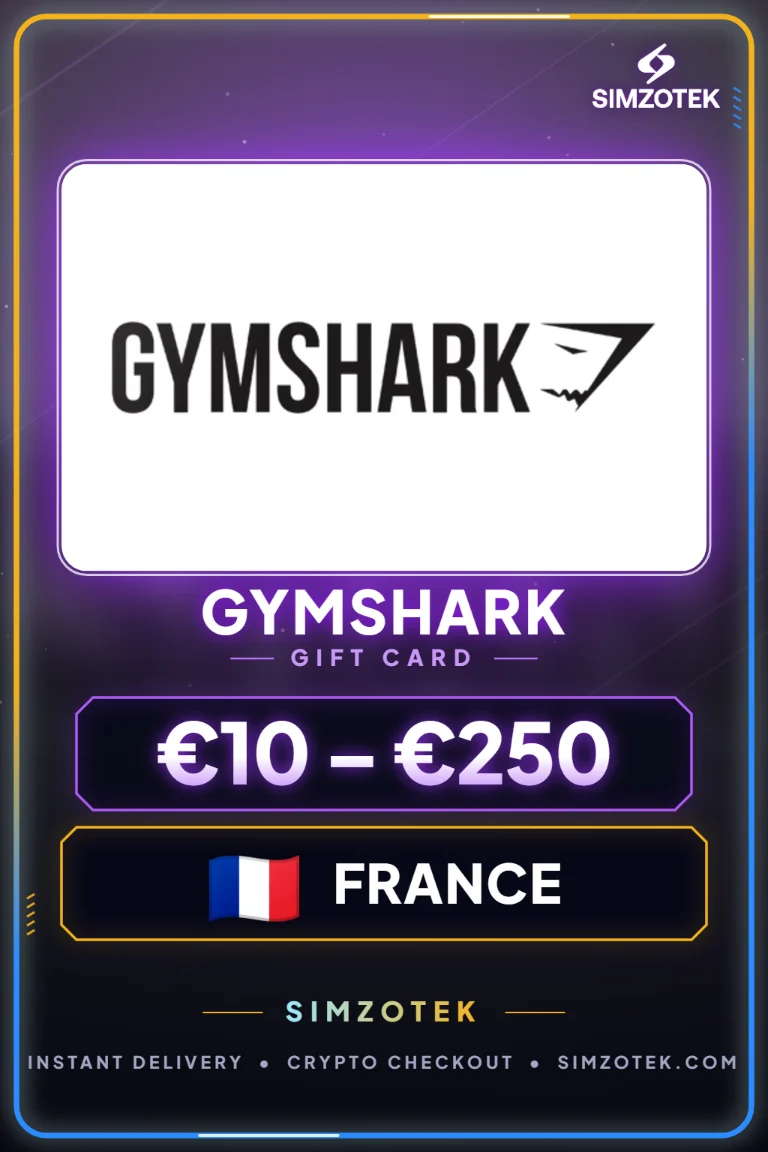 Поклон картица Gymshark (Француска)