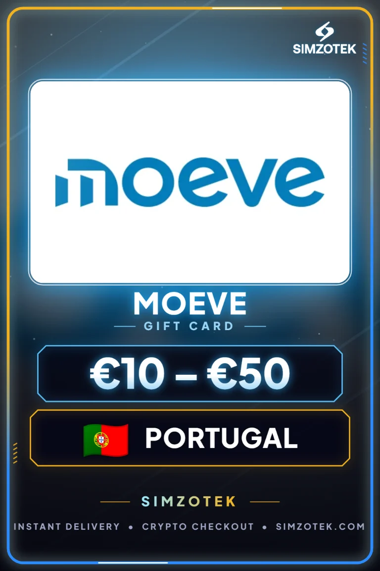 Moeve dovanų kortelė (Portugalija)