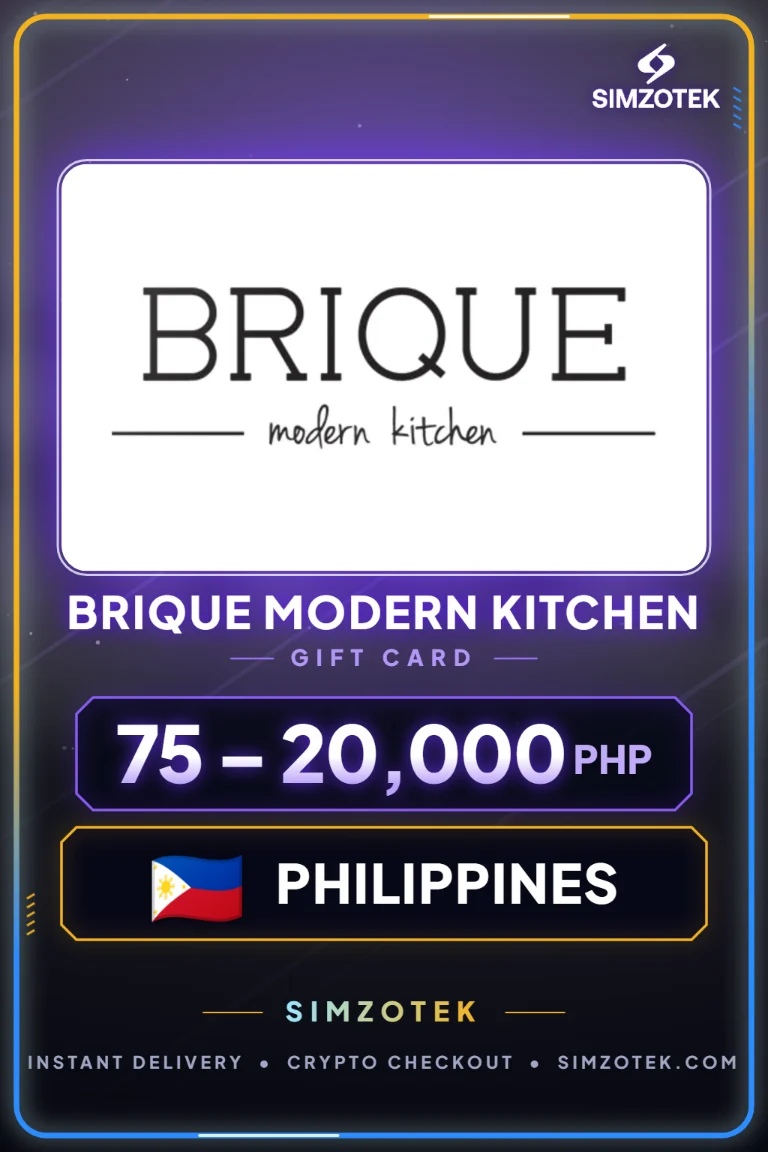 Brique Modern Kitchen Gift Card (Philippines)