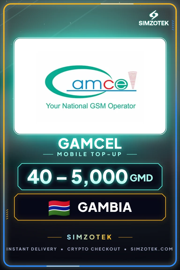 Gamcel Mobile Top-Up (Gambia)