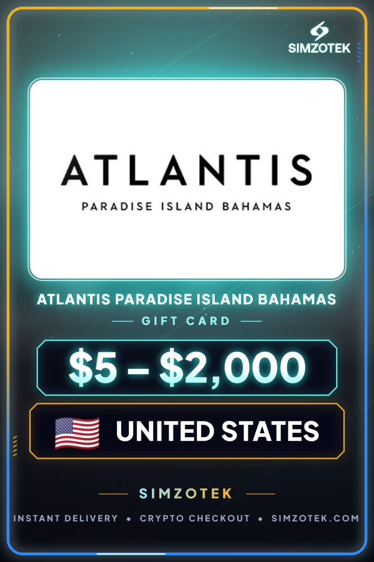 Carta regalo Atlantis Paradise Island Bahamas (Stati Uniti)