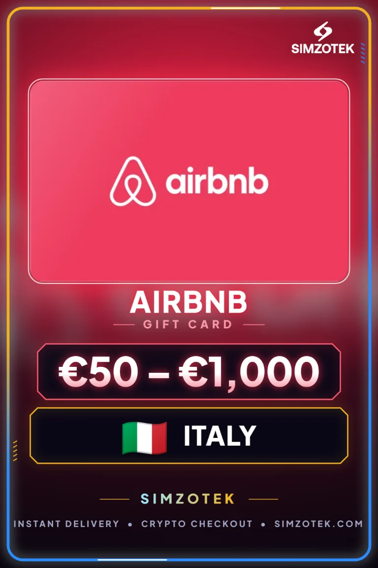Airbnb Geschenkkarte (Italien)