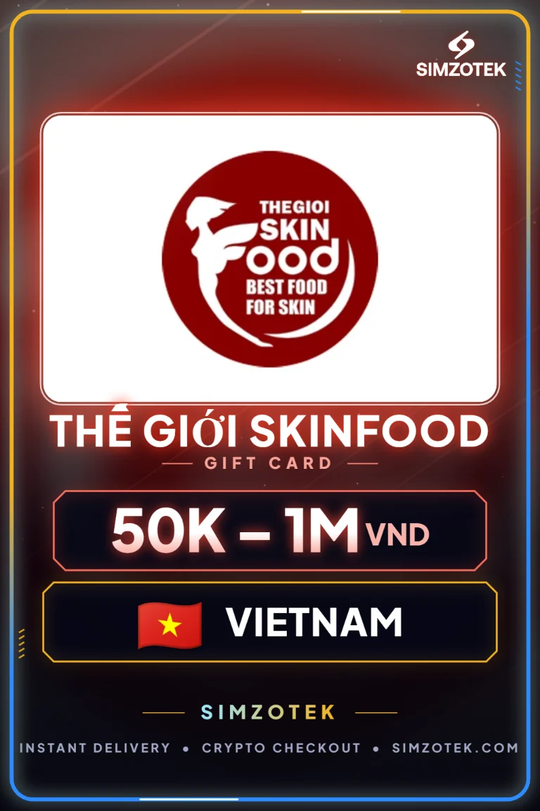 Thế giới Skinfood 기프트카드 (베트남)