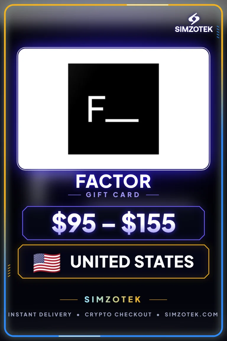 Dárková karta Factor (Spojené státy)