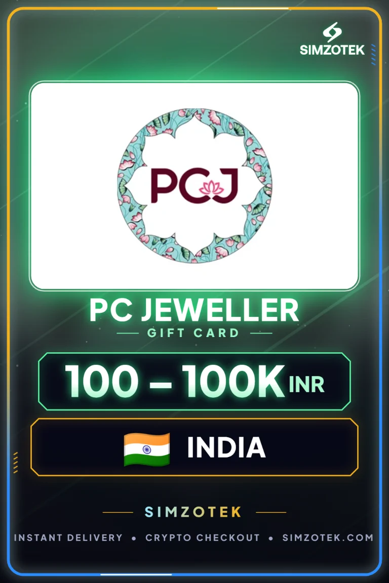 Carta regalo PC Jeweller (India)