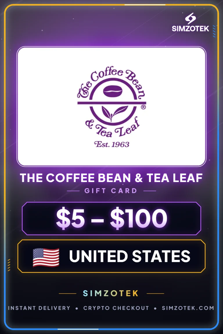 Поклон картица The Coffee Bean & Tea Leaf (Сједињене Државе)