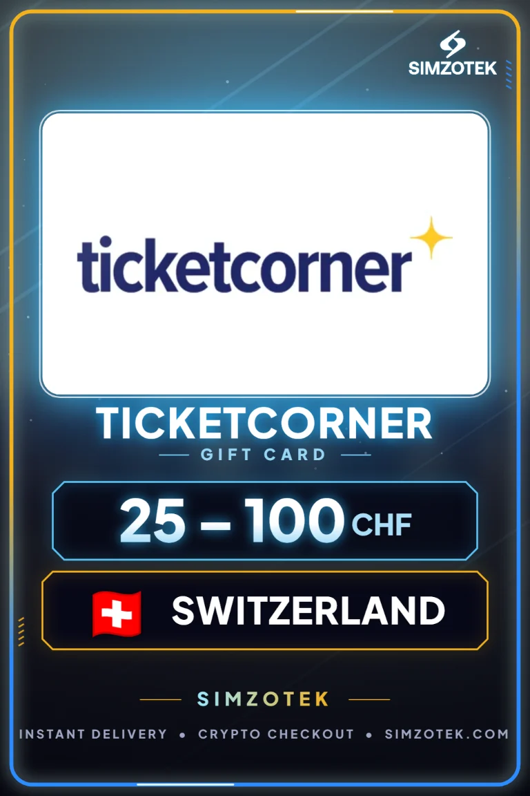 Поклон картица Ticketcorner (Швајцарска)