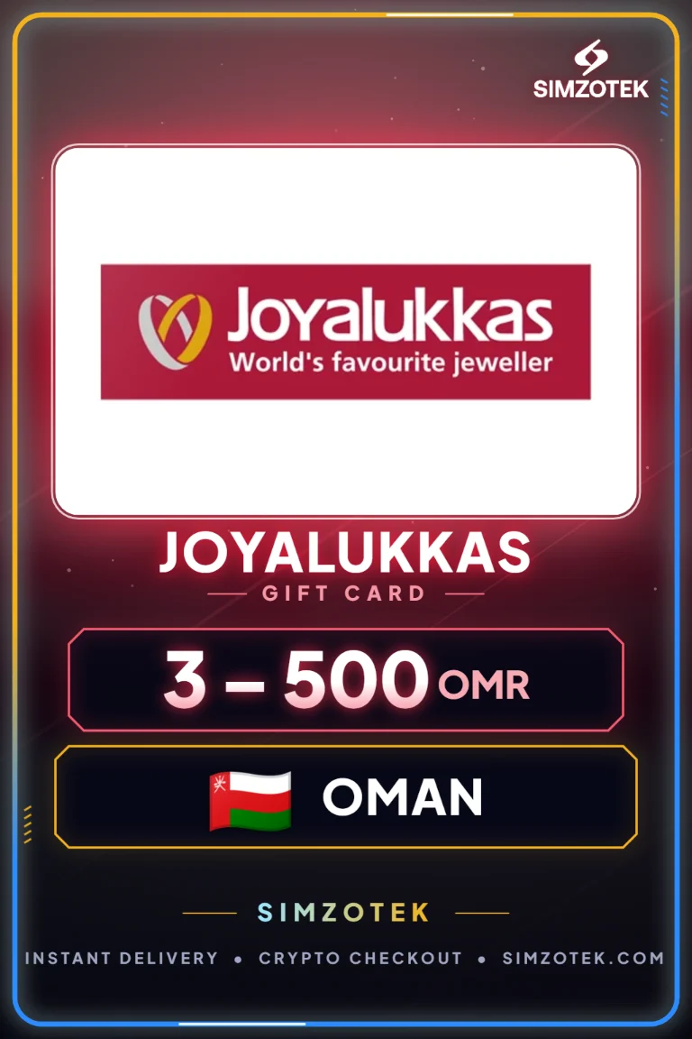 Karta podarunkowa Joyalukkas (Oman)