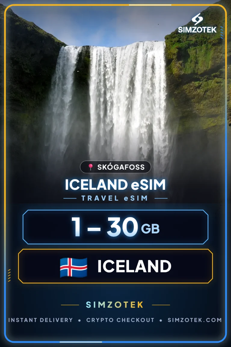 Iceland eSIM – Data Plans