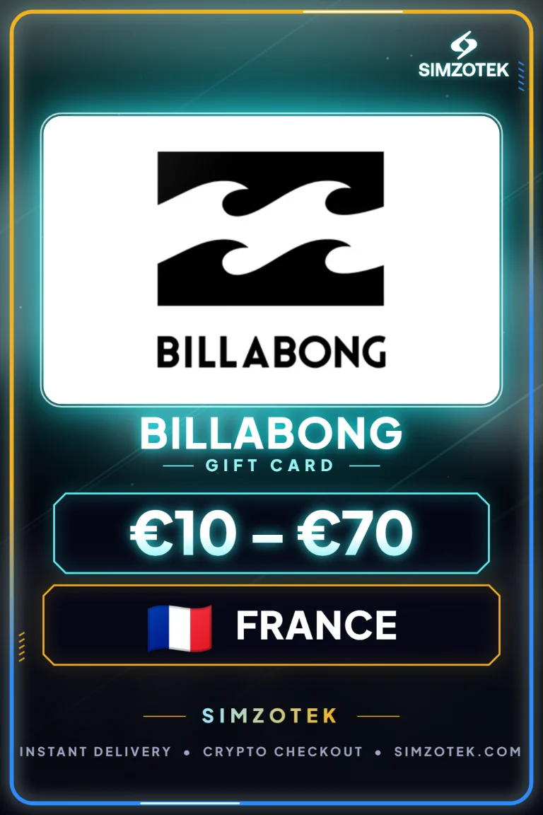 Dárková karta Billabong (Francie)
