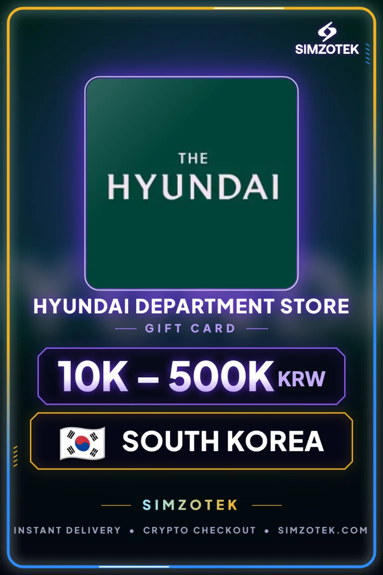 Carta regalo Hyundai Department Store (Corea del Sud)
