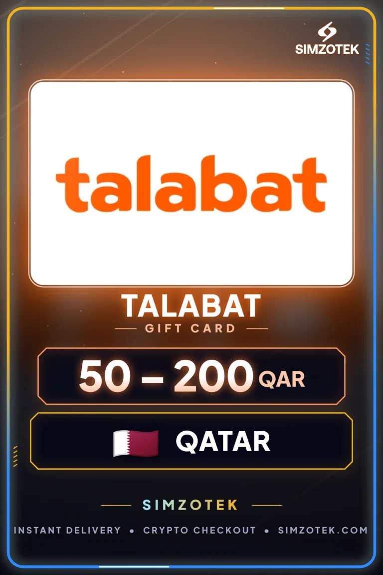 Dárková karta Talabat (Katar)
