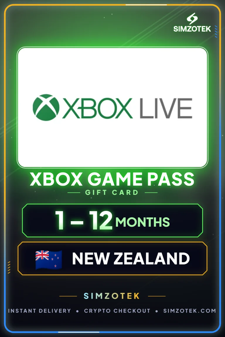 Xbox Game Pass Subscription (Noua Zeelandă)