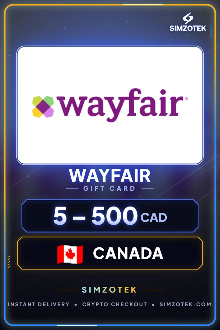 Wayfair dovanų kortelė (Kanada)