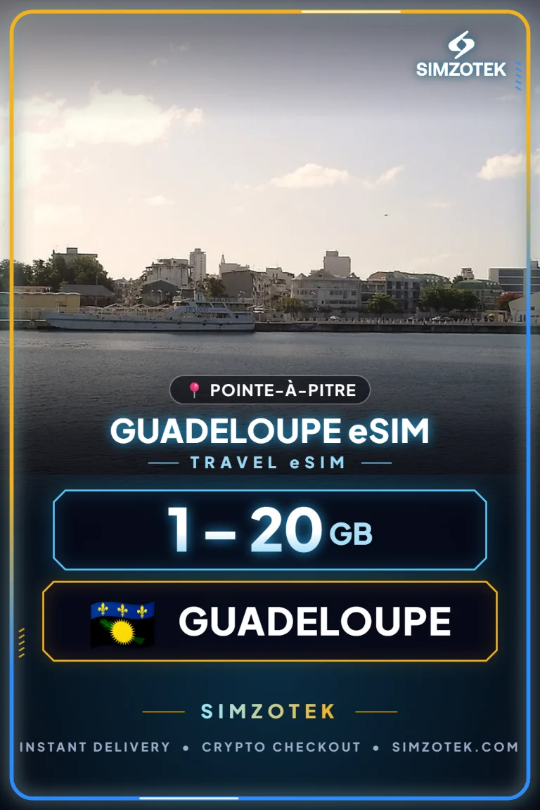 eSIM Guadalupa – Piani dati