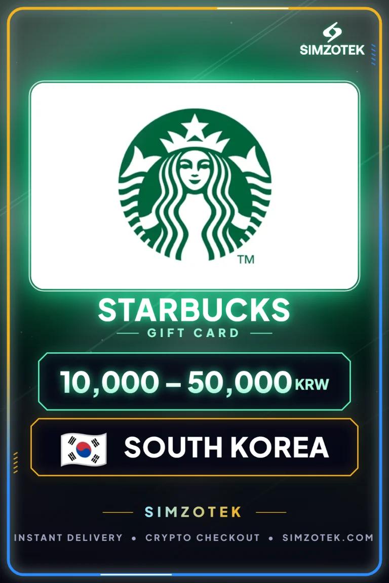 Starbucks Gift Card (South Korea)