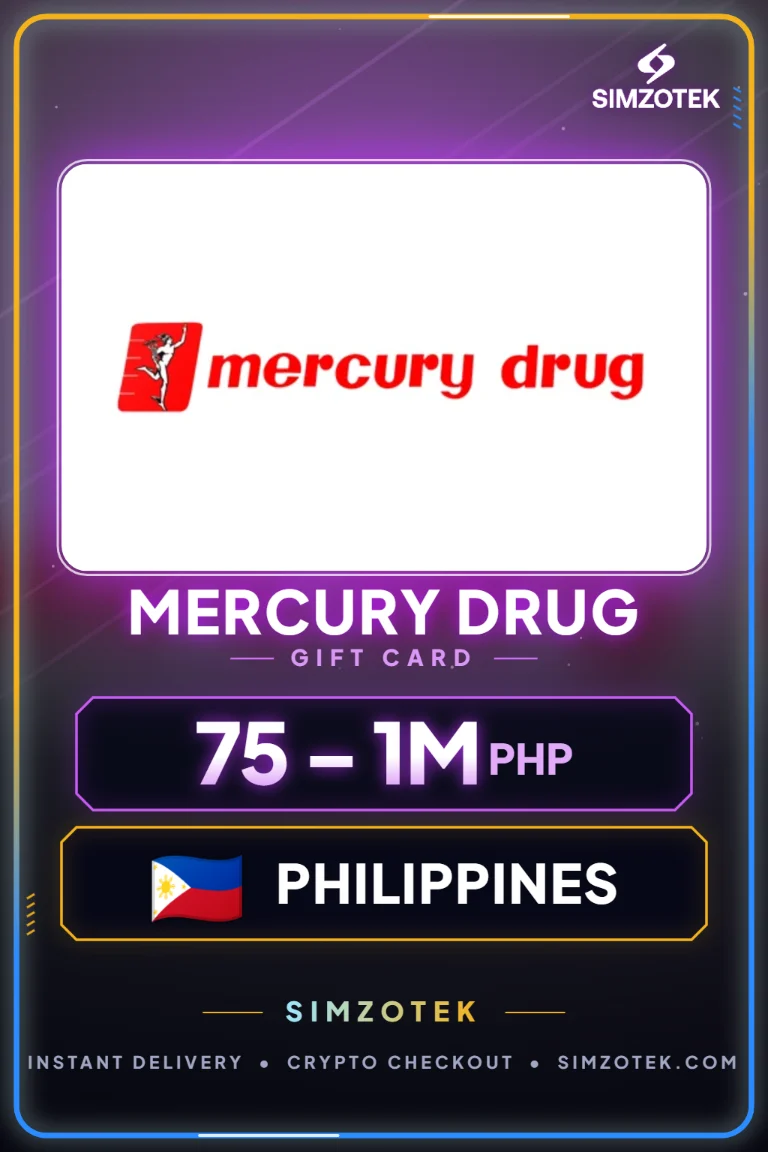 Karta podarunkowa Mercury Drug (Filipiny)
