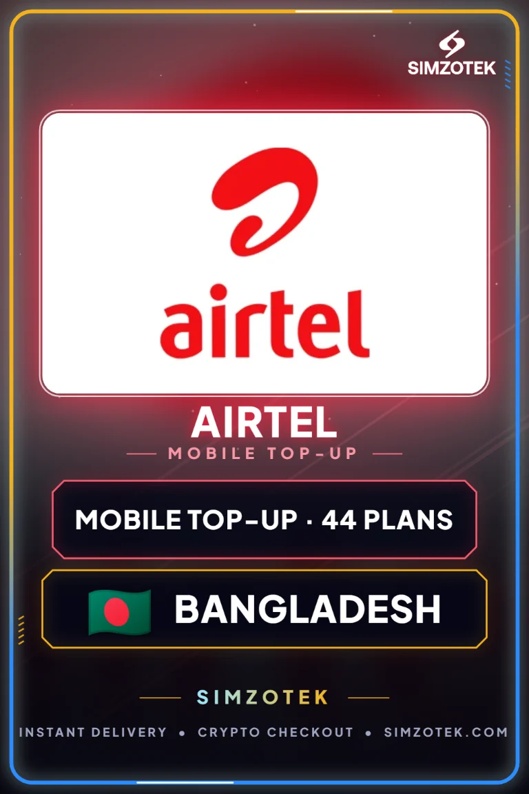 Recarga móvil Airtel (Bangladés)