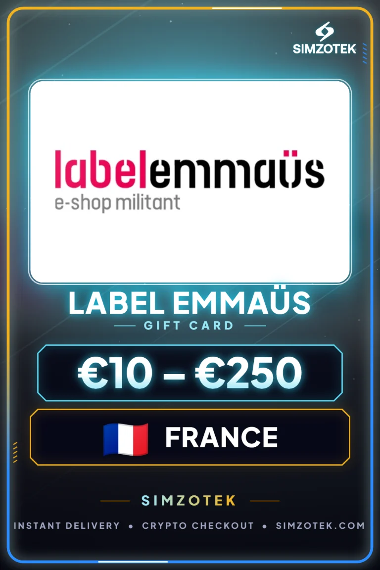 Label Emmaüs Gift Card (France)