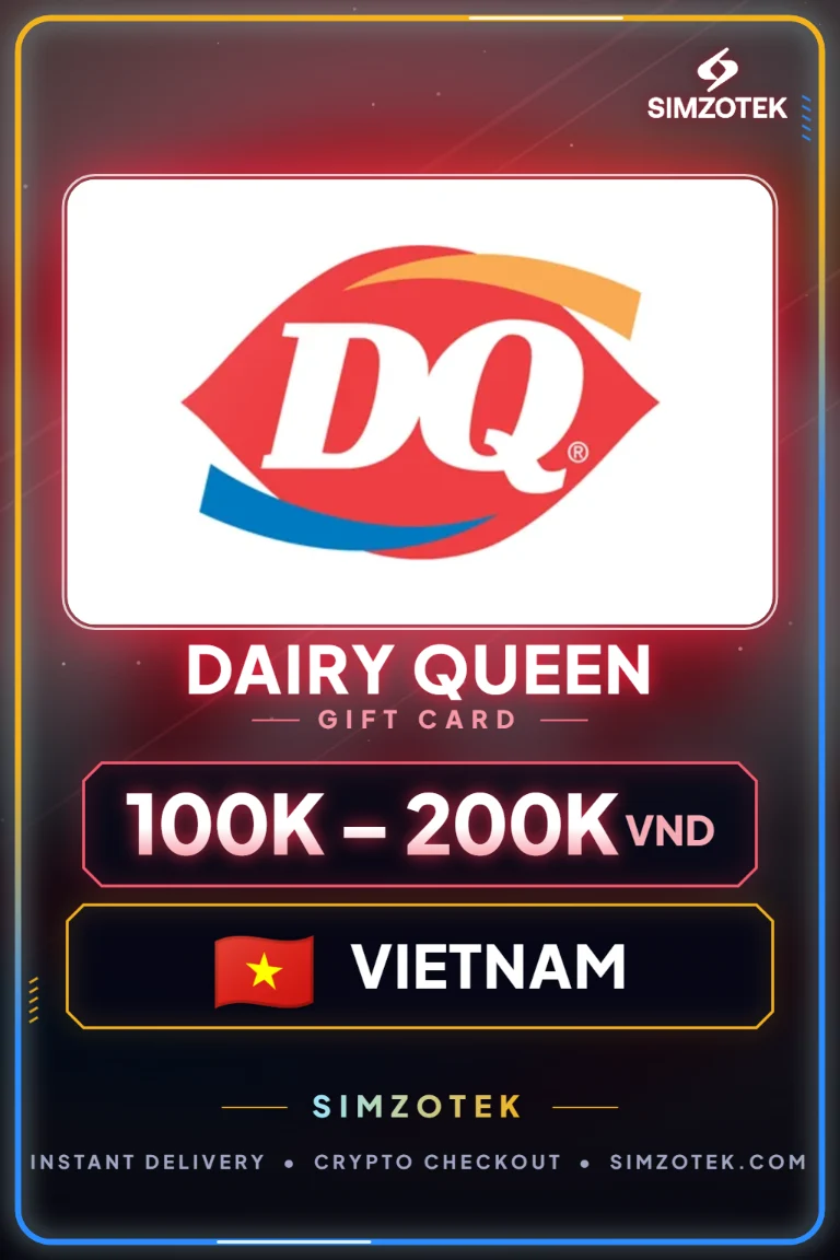 Dairy Queen Gift Card (Vietnam)