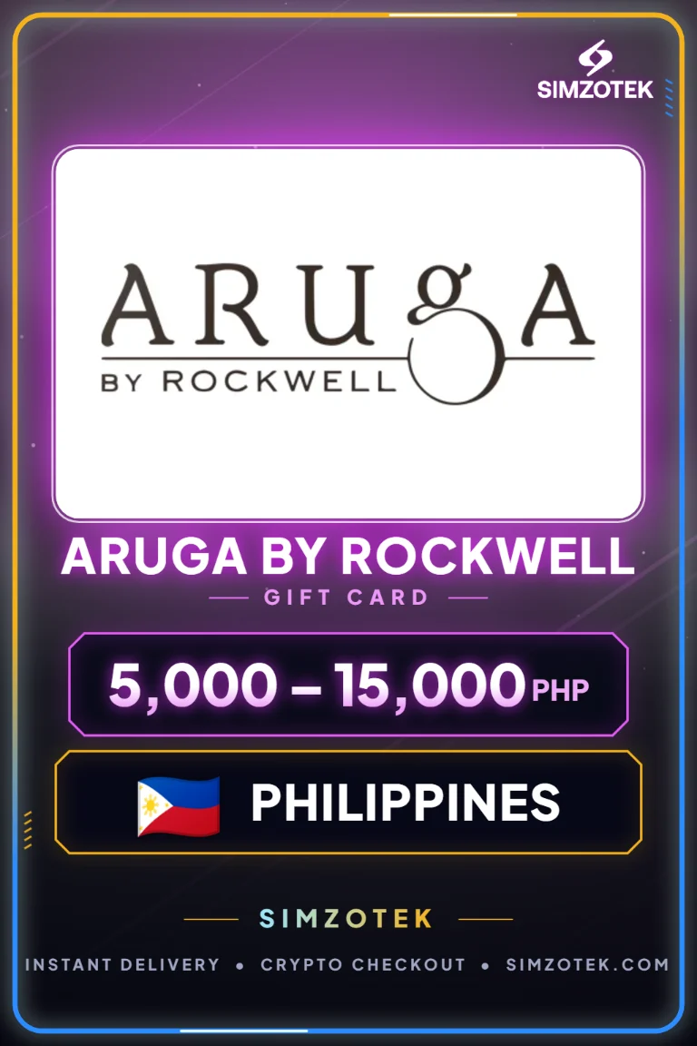 Aruga by Rockwell Gift Card (Philippines)
