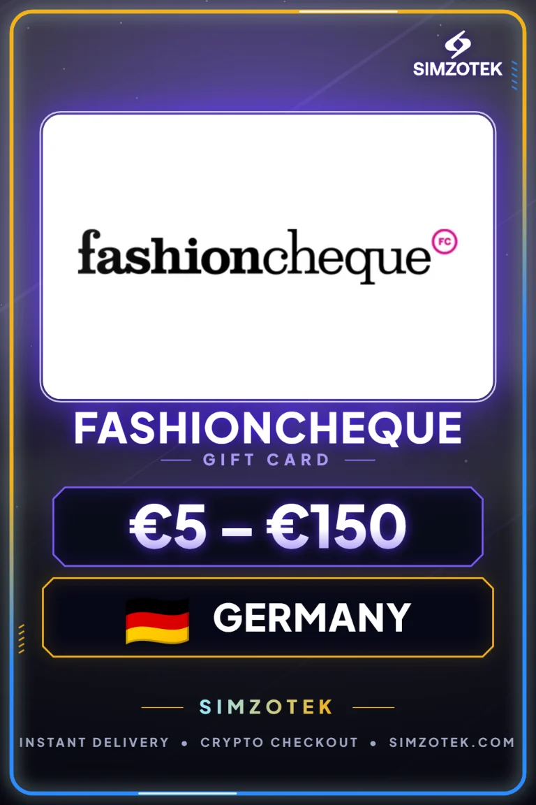Fashioncheque Gift Card (Germany)