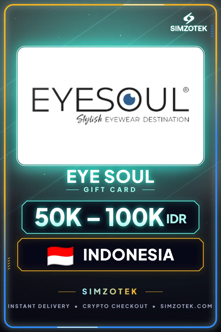Carta regalo Eye Soul (Indonesia)