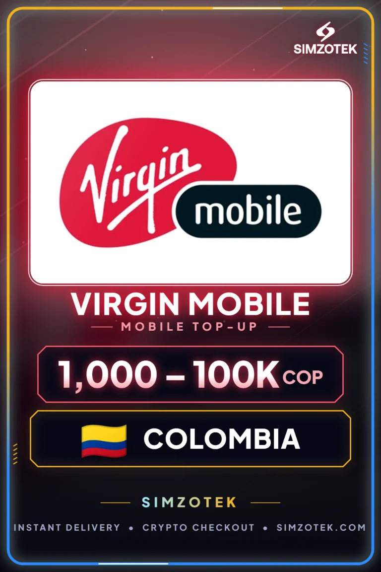 Virgin Mobile Mobile Top-Up (Colombia)