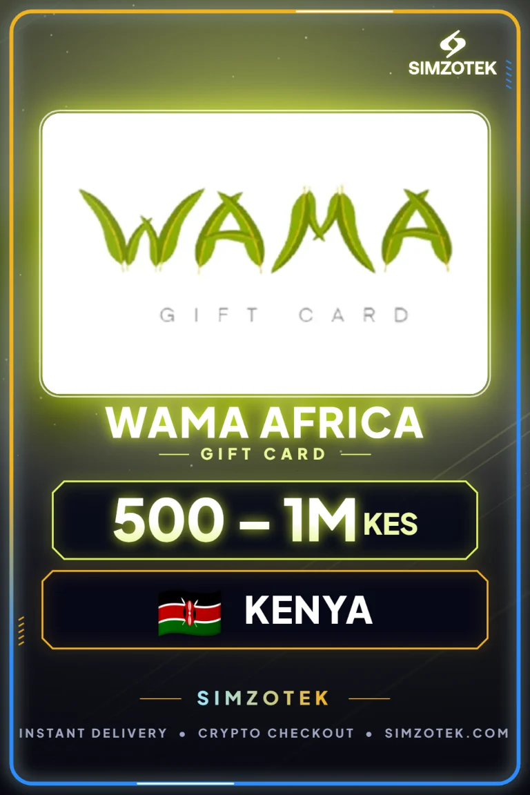 Carta regalo WAMA Africa (Kenya)