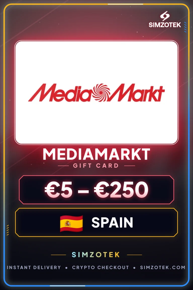 Dárková karta MediaMarkt (Španělsko)
