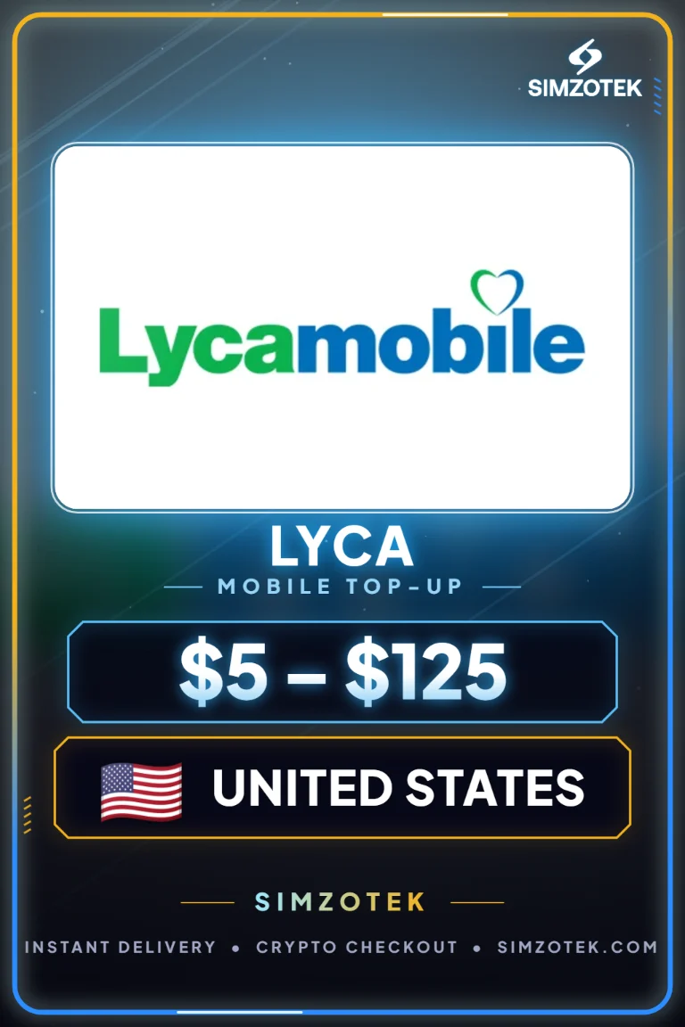 Lyca Prepaid Credit (Jungtinės Valstijos)