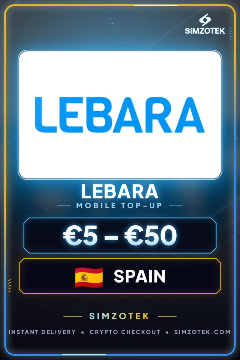 Lebara Prepaid Credit (Ispanija)