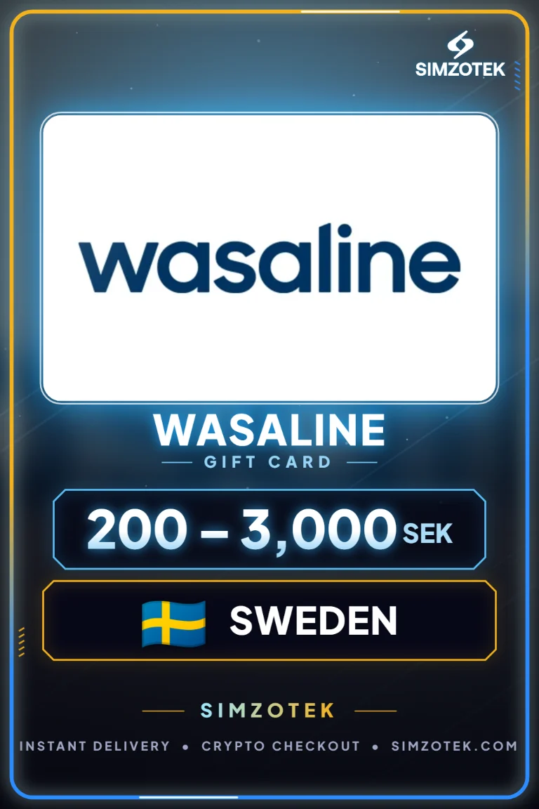 Tarjeta de regalo Wasaline (Suecia)