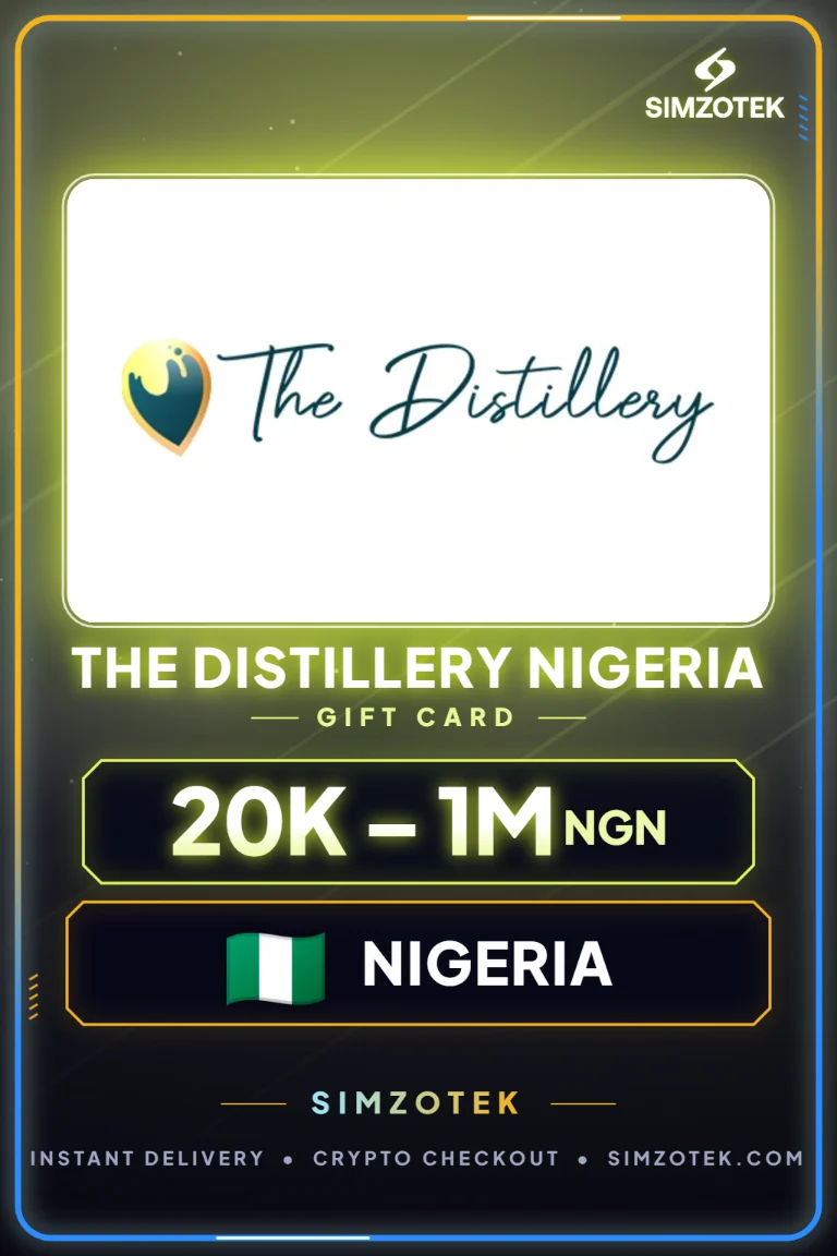 The Distillery Nigeria Gift Card (Nigeria)