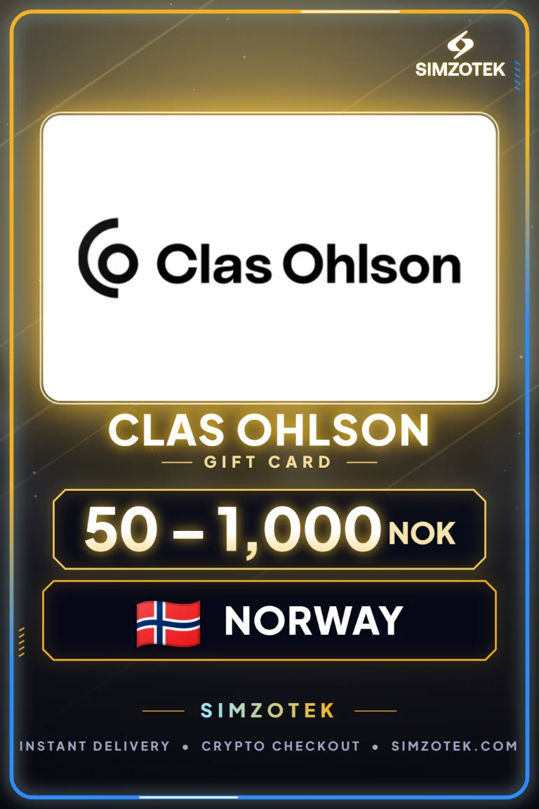 Clas Ohlson Gift Card (Norway)