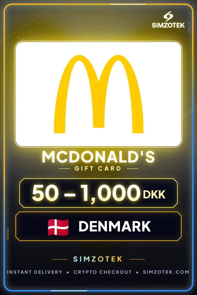 McDonald's Gift Card (Denmark)