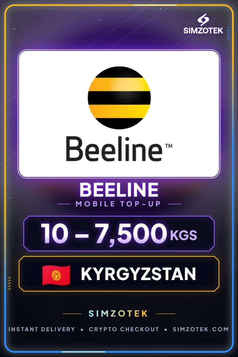 เติมเงินมือถือ Beeline (คีร์กีซสถาน)
