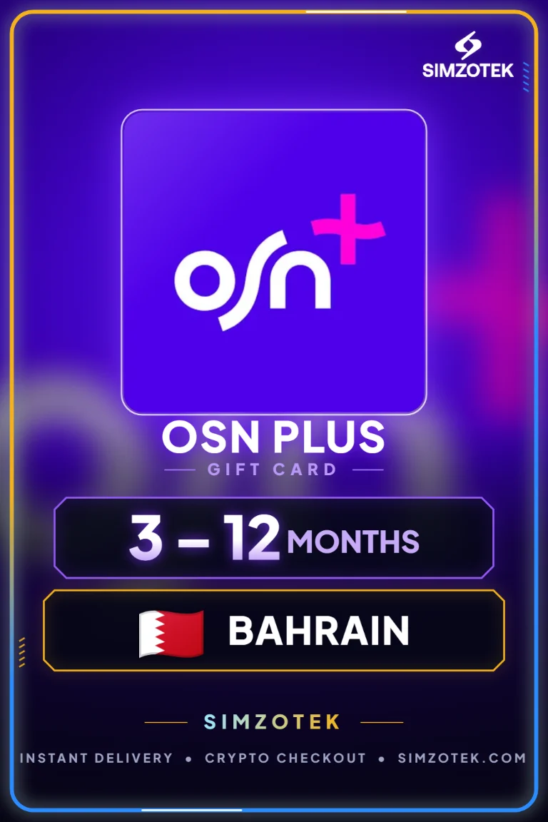 Dárková karta OSN Plus (Bahrajn)
