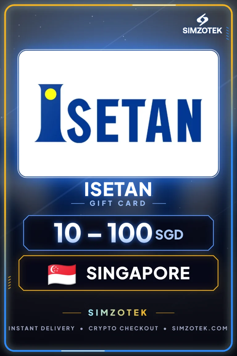 Carta regalo ISETAN (Singapore)
