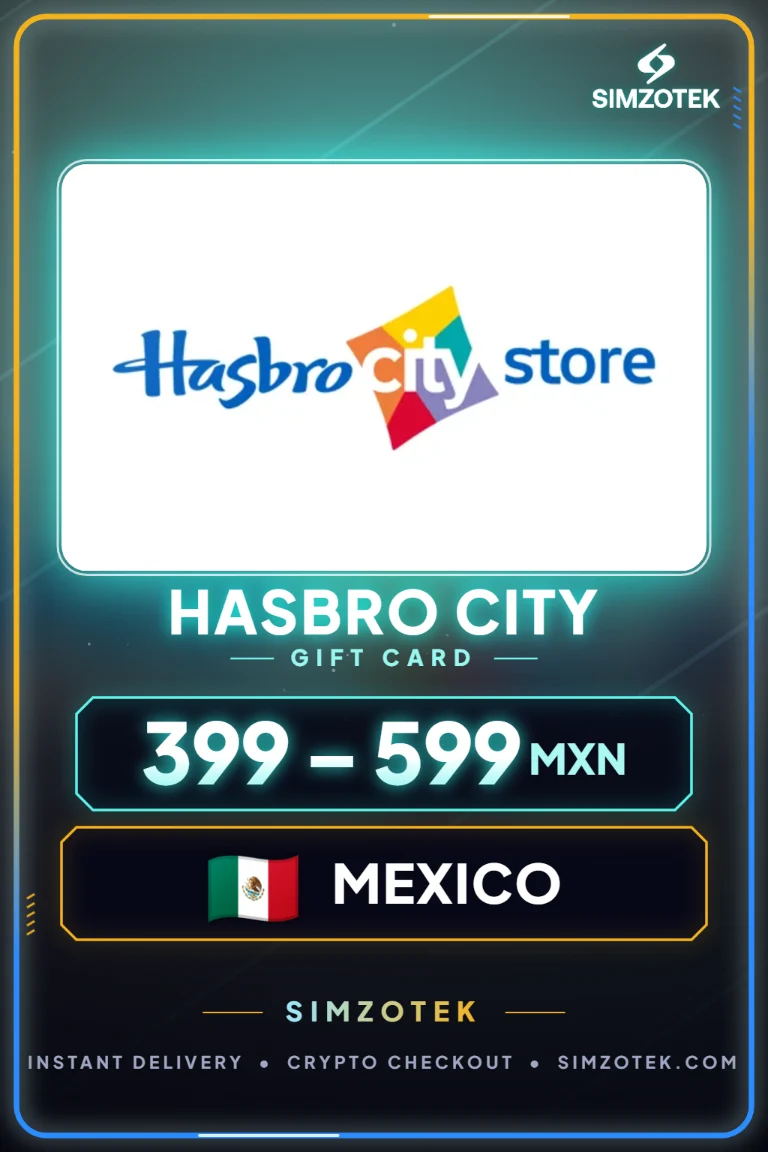 Hasbro City Gift Card (Mexico)