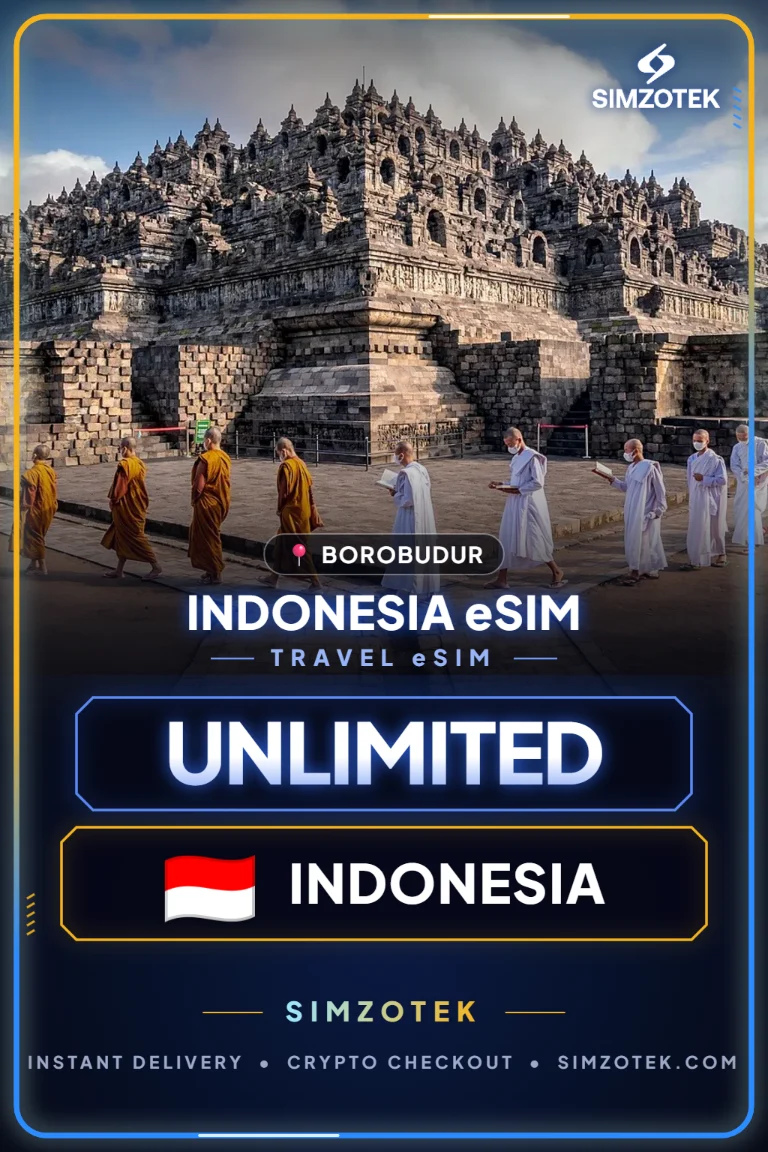 eSIM Indonesia – Dati illimitati