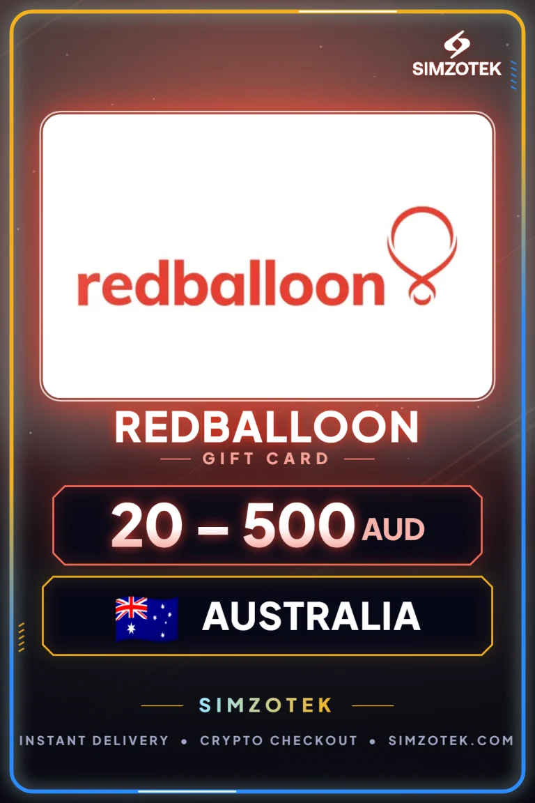 RedBalloon dovanų kortelė (Australija)