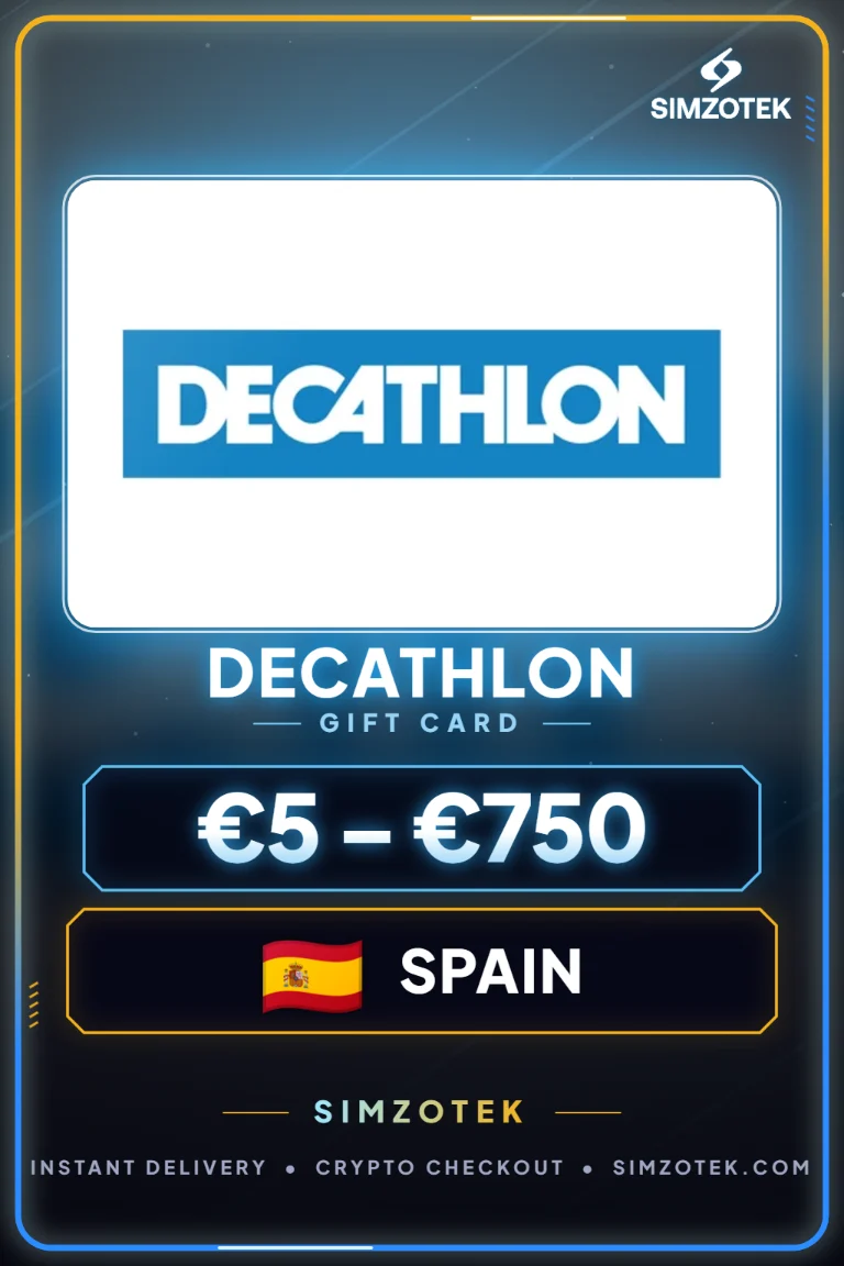 Decathlon dovanų kortelė (Ispanija)