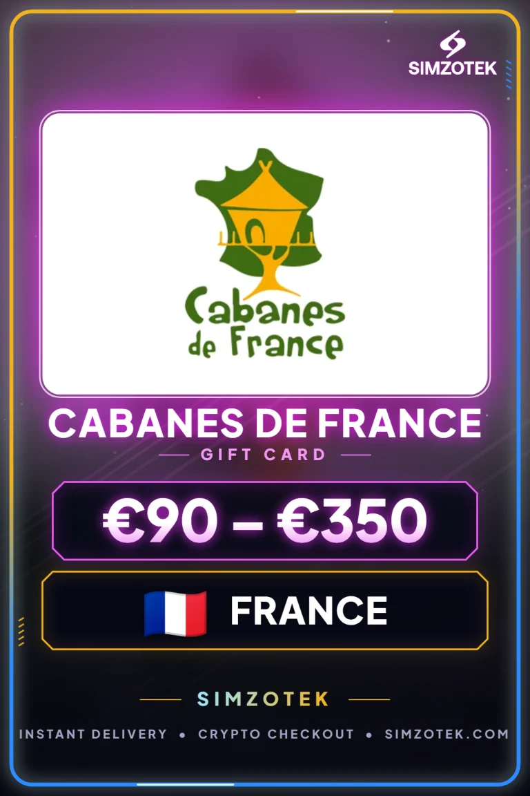 Carte cadeau Cabanes de France (France)