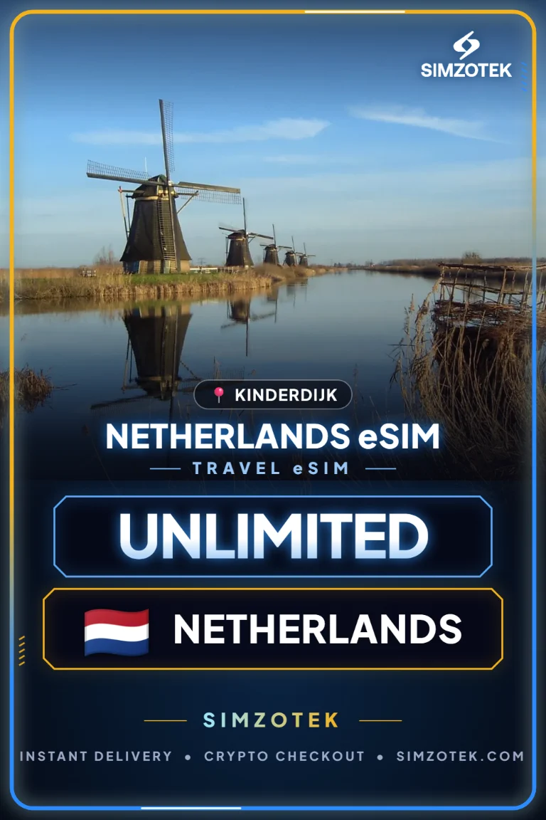 eSIM เนเธอร์แลนด์ – เน็ตไม่จำกัด
