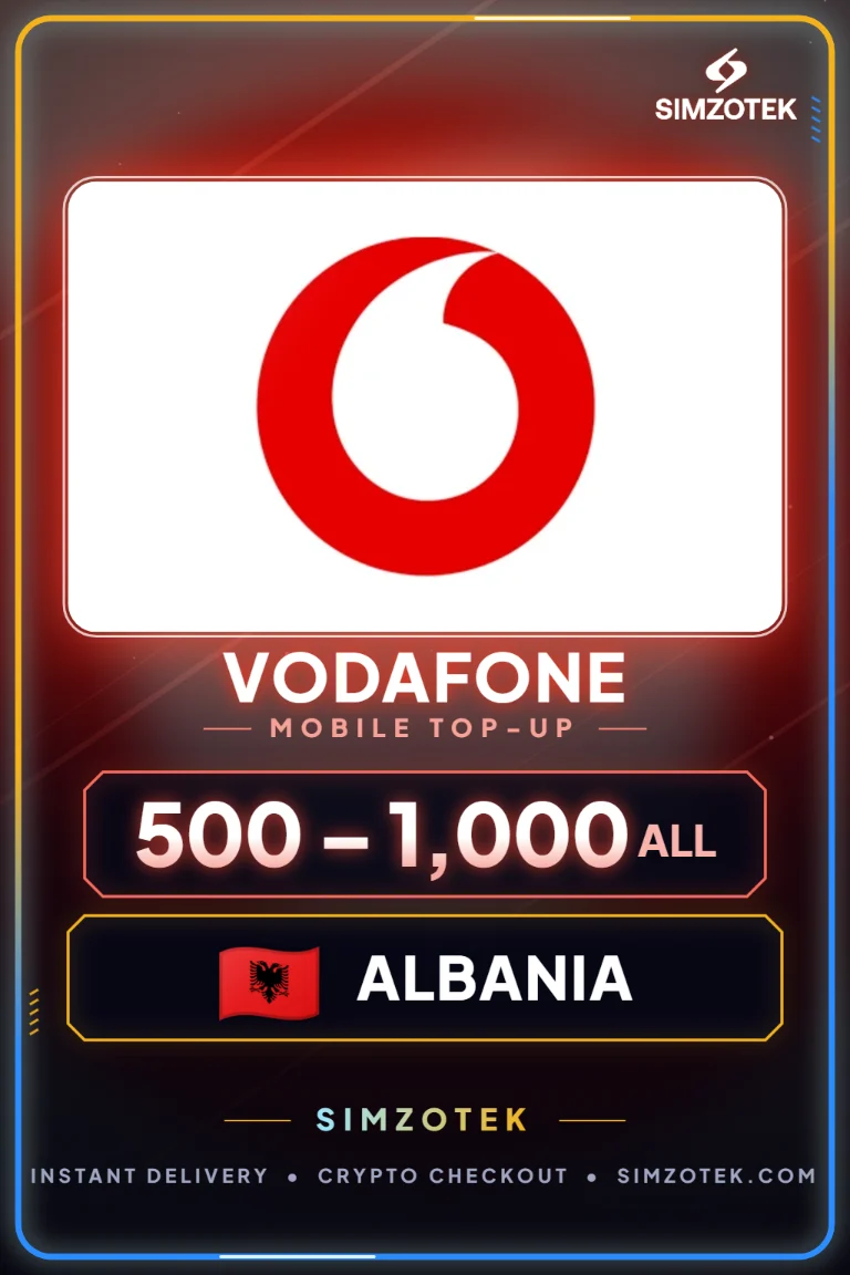 Vodafone Prepaid Credit (์๋ฐ๋์)