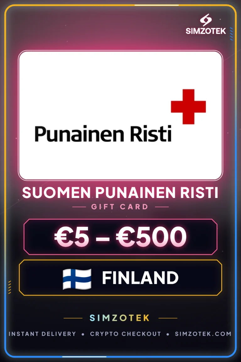 Suomen Punainen Risti Geschenkkarte (Finnland)