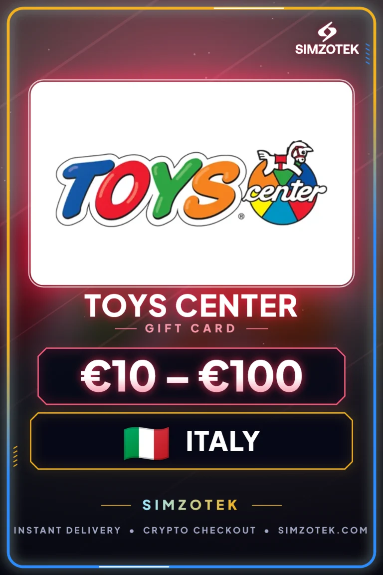Dárková karta Toys Center (Itálie)